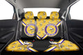 Minnesota Vikings Car Back Seat Cover Custom Car Decorations For Fans - Gearcarcover - 2