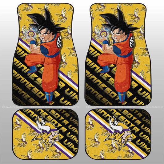 Minnesota Vikings Car Floor Mats Custom Car Accessories For Fans - Gearcarcover - 1