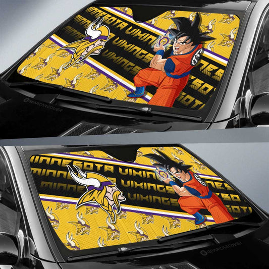 Minnesota Vikings Car Sunshade Custom Car Interior Accessories - Gearcarcover - 2
