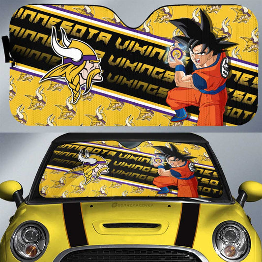 Minnesota Vikings Car Sunshade Custom Car Interior Accessories - Gearcarcover - 1