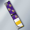 Minnesota Vikings Car Sunshade Custom US Flag Style - Gearcarcover - 3