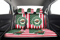 Minnesota Wild Car Back Seat Cover Custom US Flag Style - Gearcarcover - 2