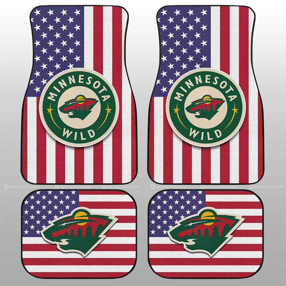 Minnesota Wild Car Floor Mats Custom Car Decor Accessories - Gearcarcover - 1