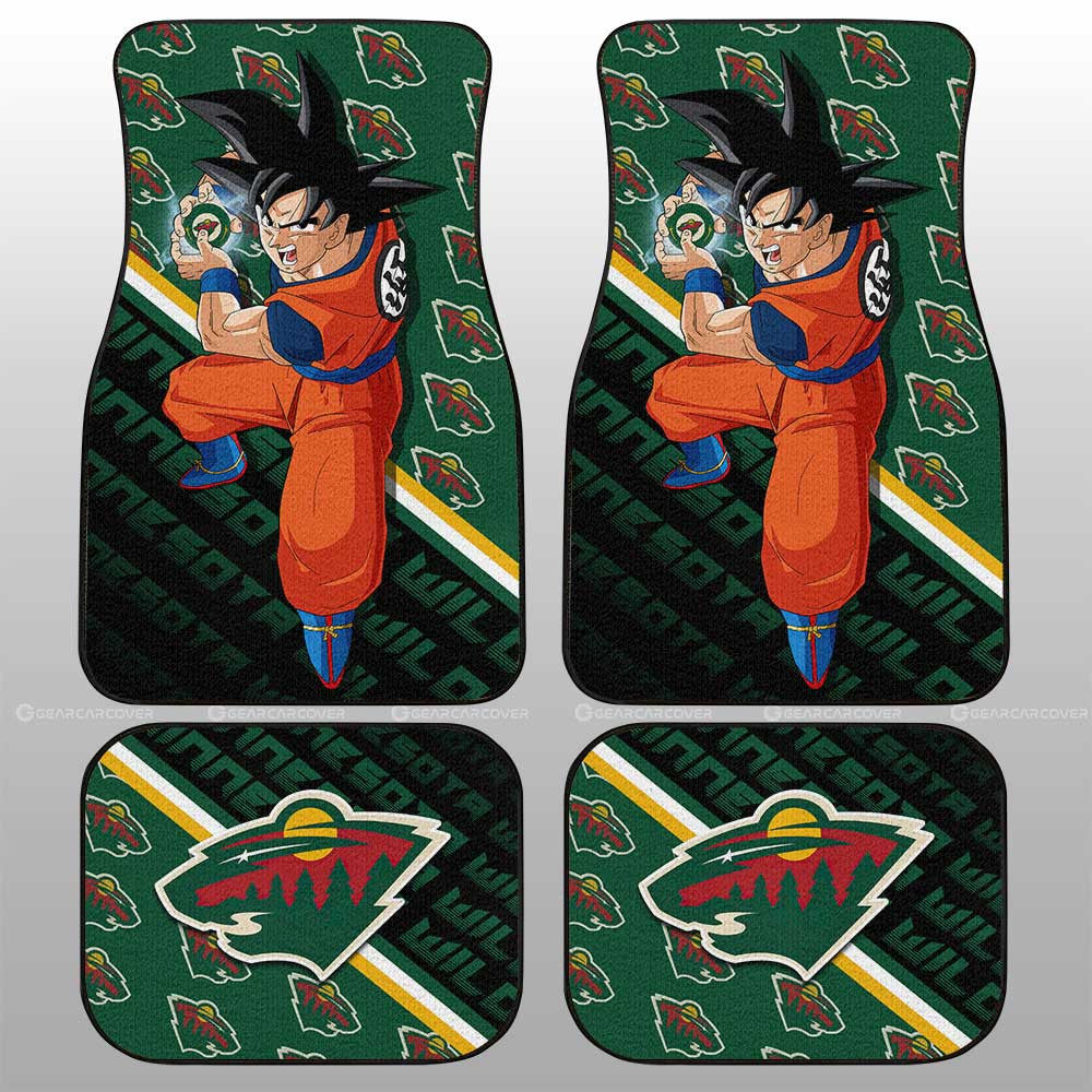 Minnesota Wild Car Floor Mats Custom Car Decorations For Fans - Gearcarcover - 1
