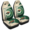 Minnesota Wild Car Seat Covers Custom Car Accessories For Fans - Gearcarcover - 3