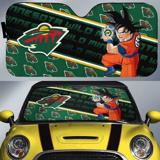 Minnesota Wild Car Sunshade Custom Car Decorations For Fans - Gearcarcover - 1