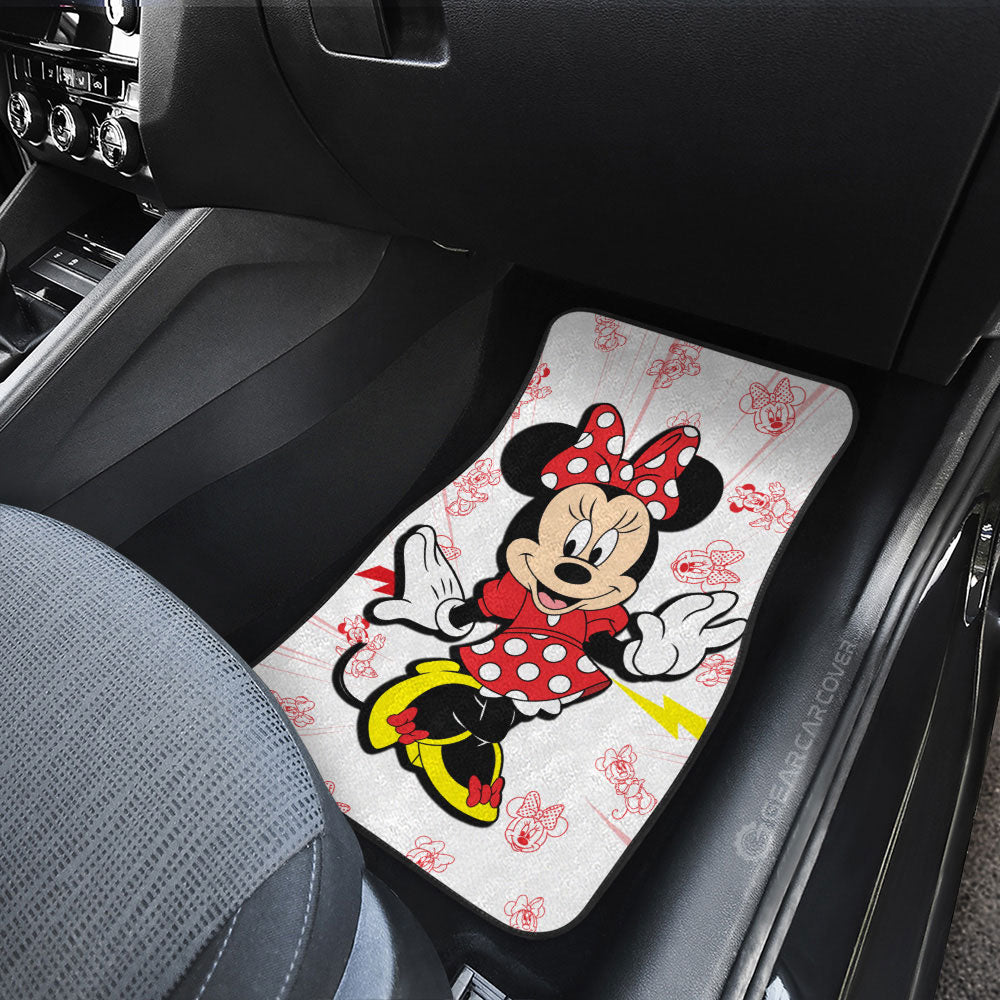 Minnie Car Floor Mats Custom Cartoon Car Accessories - Gearcarcover - 3