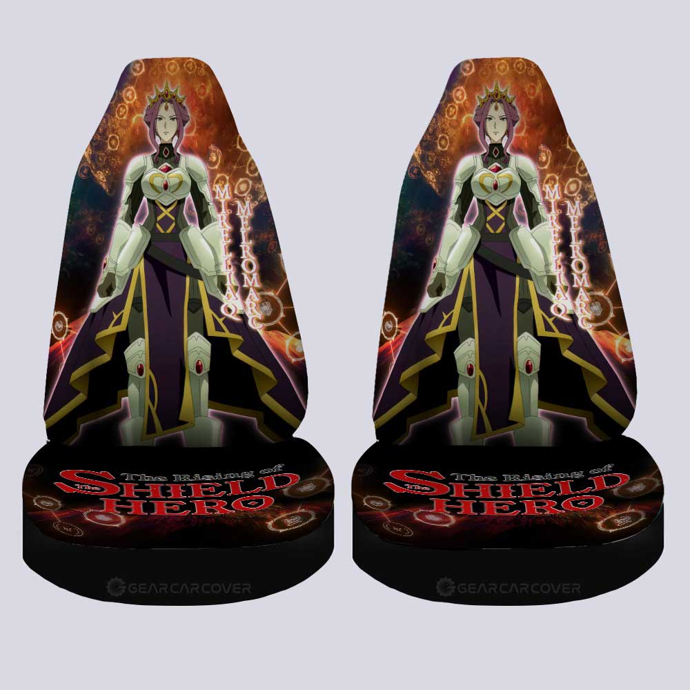 Mirellia Q Melromarc Car Seat Covers Custom Rising Of The Shield Hero Anime Car Accessories - Gearcarcover - 4