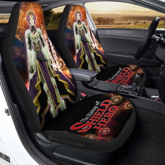 Mirellia Q Melromarc Car Seat Covers Custom Rising Of The Shield Hero Anime Car Accessories - Gearcarcover - 1