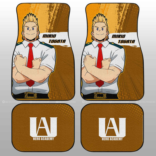 Mirio Togata Car Floor Mats Custom For My Hero Academia Anime Fans - Gearcarcover - 2