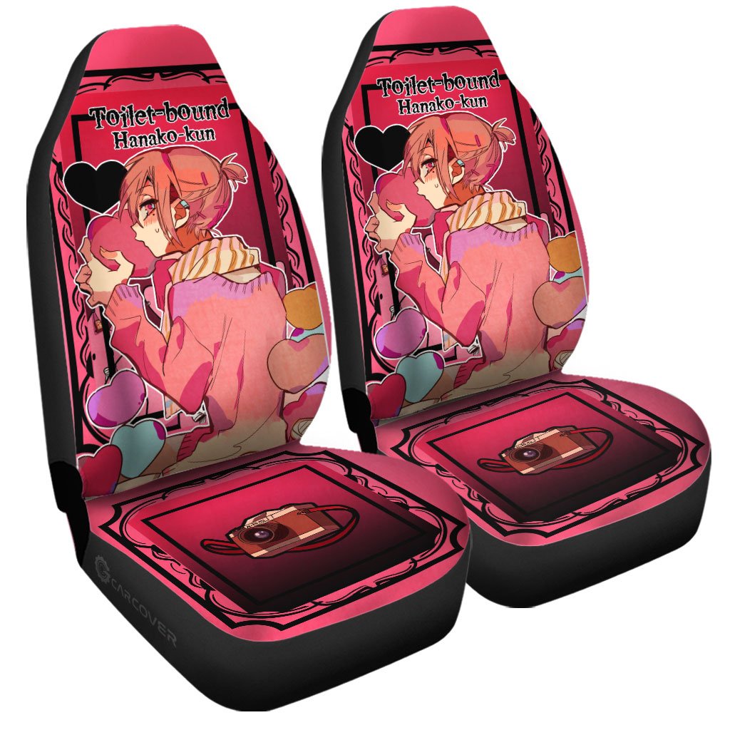 Mitsuba Car Seat Covers Custom Toilet-Bound Hanako-kun Anime Car Accessories - Gearcarcover - 3