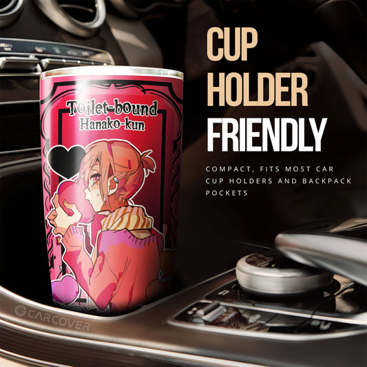 Mitsuba Tumbler Cup Custom Toilet-Bound Hanako-kun Anime Car Accessories - Gearcarcover - 2