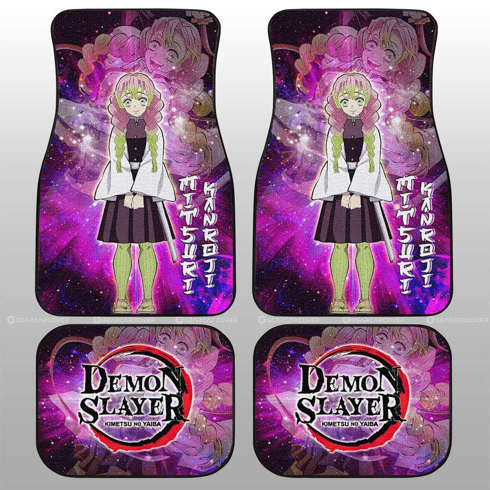 Mitsuri Kanroji Car Floor Mats Custom Characters Demon Slayer Car Accessories - Gearcarcover - 1