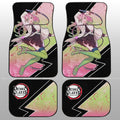 Mitsuri Kanroji Car Floor Mats Custom Demon Slayer Anime Car Accessories - Gearcarcover - 2