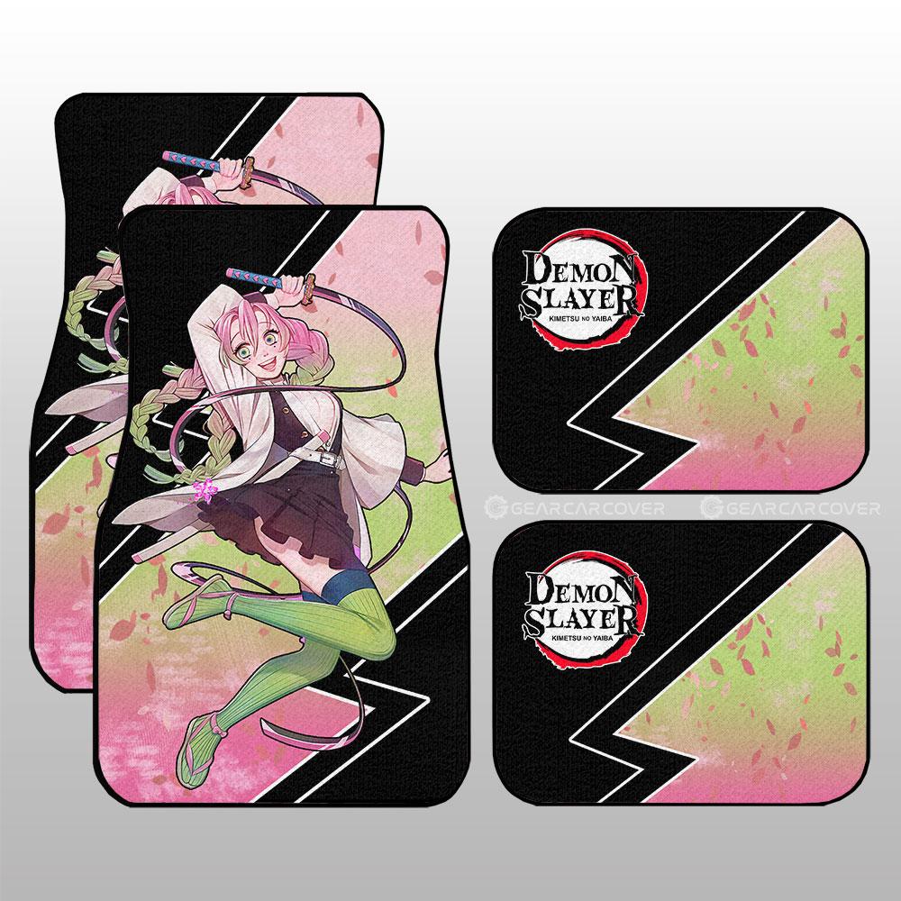 Mitsuri Kanroji Car Floor Mats Custom Demon Slayer Anime Car Accessories - Gearcarcover - 1