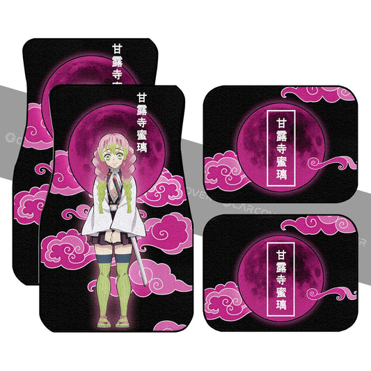 Mitsuri Kanroji Car Floor Mats Custom Demon Slayer Anime Car Interior Accessories - Gearcarcover - 1