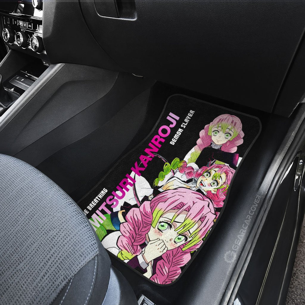 Mitsuri Kanroji Car Floor Mats Custom Demon Slayer Anime - Gearcarcover - 4