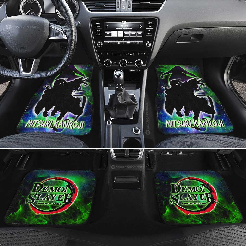 Mitsuri Kanroji Car Floor Mats Custom Demon Slayer Anime - Gearcarcover - 2