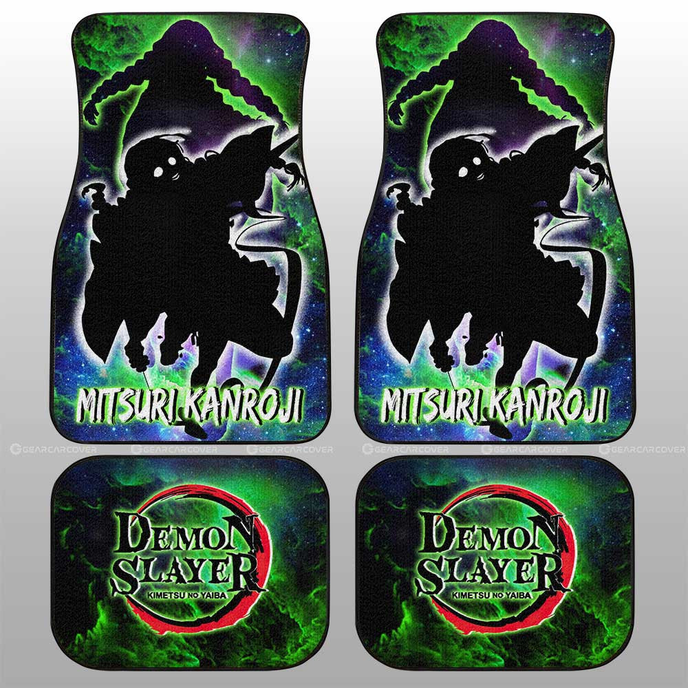 Mitsuri Kanroji Car Floor Mats Custom Demon Slayer Anime - Gearcarcover - 1