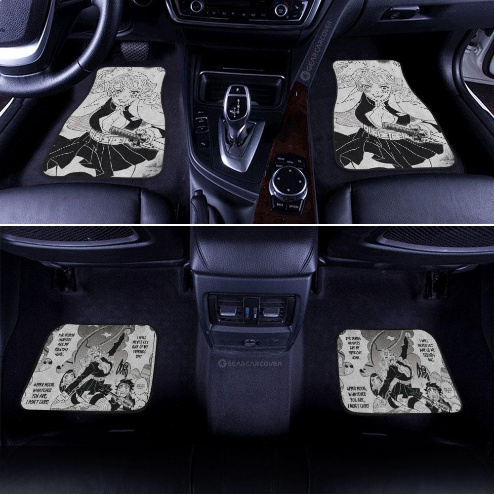 Mitsuri Kanroji Car Floor Mats Custom Kimetsu No Yaiba Manga Car Accessories - Gearcarcover - 3