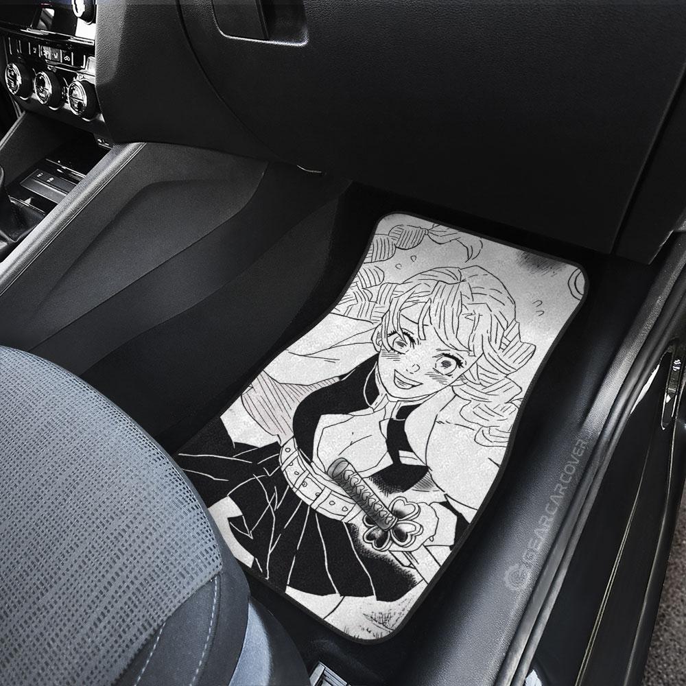 Mitsuri Kanroji Car Floor Mats Custom Kimetsu No Yaiba Manga Car Accessories - Gearcarcover - 4