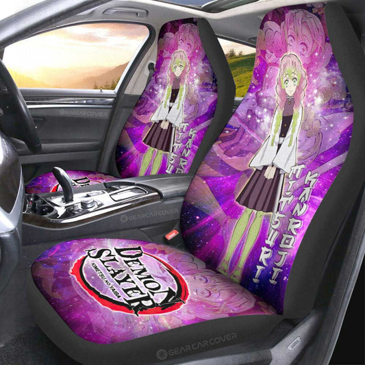 Mitsuri Kanroji Car Seat Covers Custom Characters Demon Slayer Car Accessories - Gearcarcover - 1