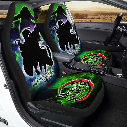 Mitsuri Kanroji Car Seat Covers Custom Demon Slayer Anime - Gearcarcover - 1