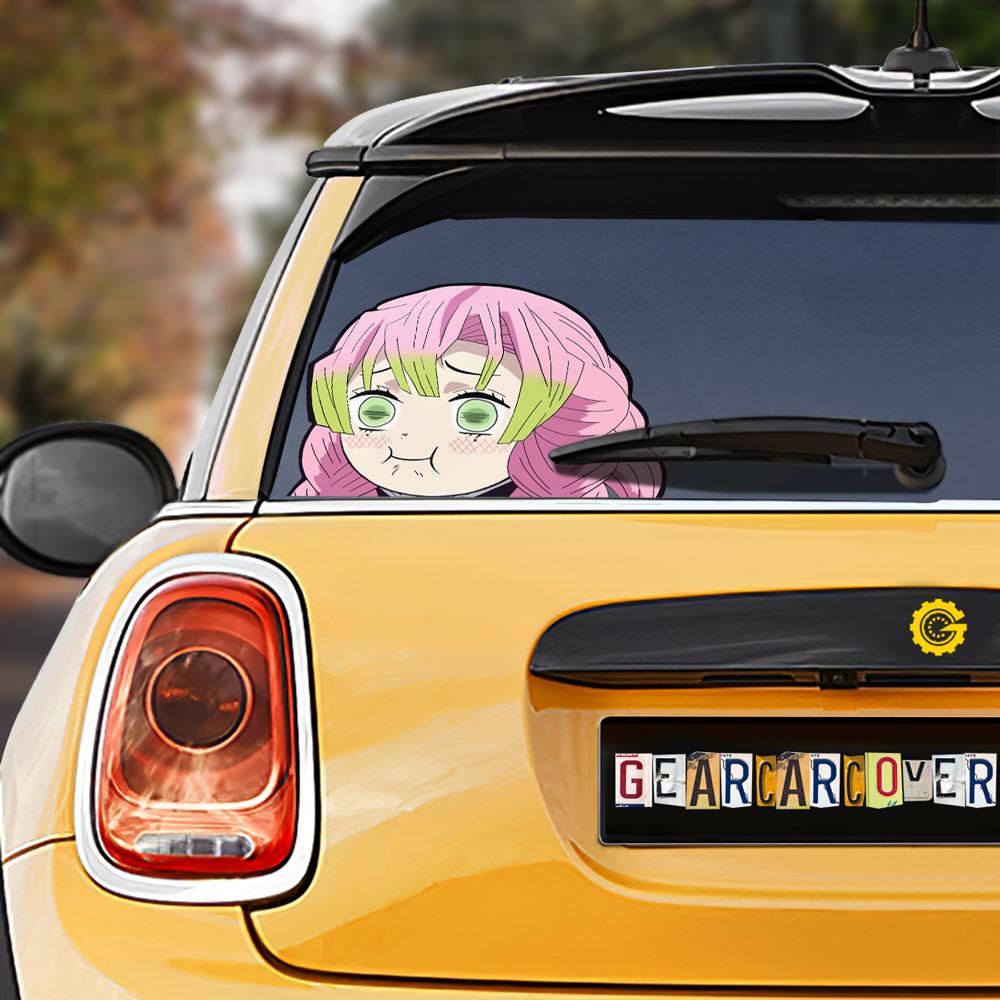 Mitsuri Kanroji Car Sticker Custom Demon Slayer Anime Car Accessories - Gearcarcover - 1