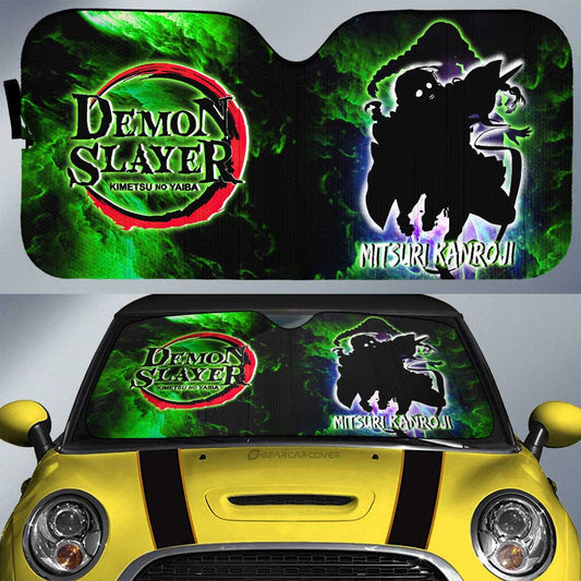 Mitsuri Kanroji Car Sunshade Custom Demon Slayer Anime - Gearcarcover - 1