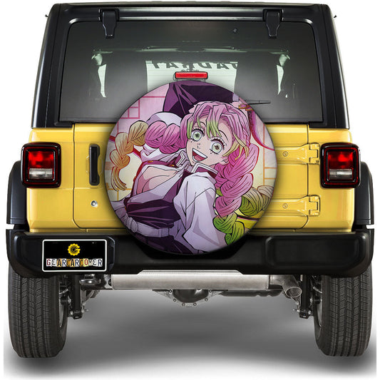 Mitsuri Kanroji Spare Tire Cover Custom Demon Slayer Anime Car Accessoriess - Gearcarcover - 1