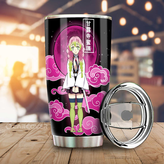 Mitsuri Kanroji Tumbler Cup Custom Demon Slayer Anime Car Interior Accessories - Gearcarcover - 1