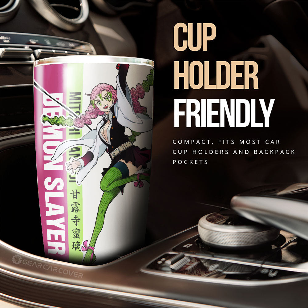 Mitsuri Kanroji Tumbler Cup Custom Demon Slayer - Gearcarcover - 2