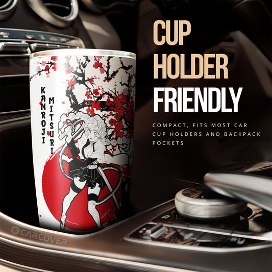 Mitsuri Tumbler Cup Custom Japan Style Anime Demon Slayer Car Accessories - Gearcarcover - 2