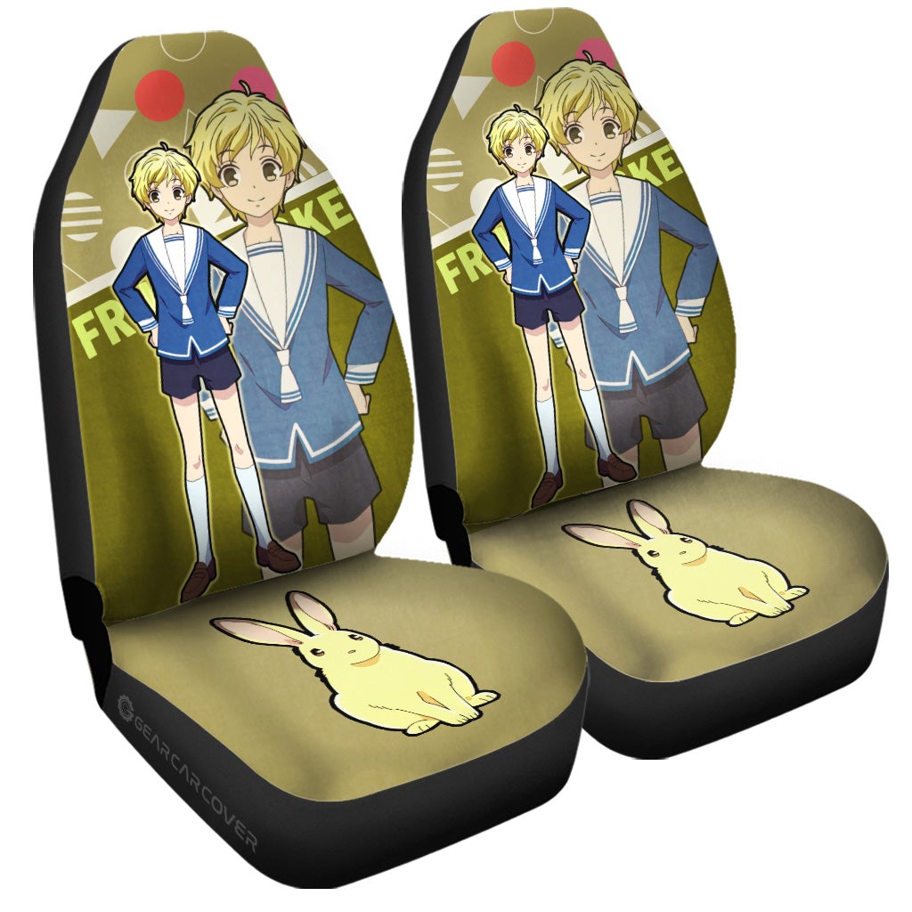 Momiji Sohma Car Seat Covers Custom Fruit Basket Anime Car Accessories - Gearcarcover - 3