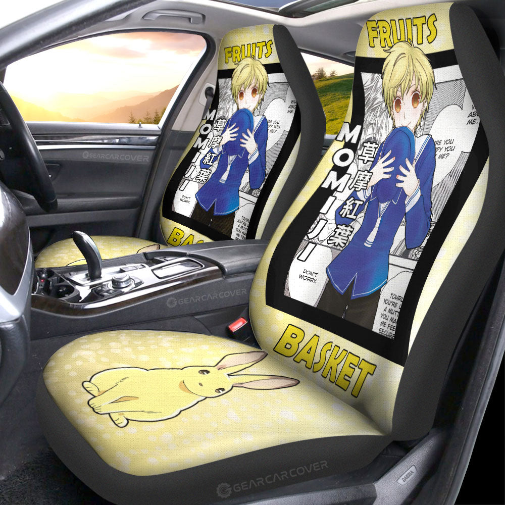 Momiji Sohma Car Seat Covers Custom Fruits Basket Anime Car Accessories - Gearcarcover - 4