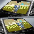 Momiji Sohma Car Sunshade Custom Fruit Basket Anime Car Accessories - Gearcarcover - 2
