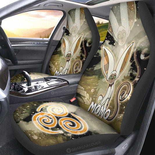 Momo Car Seat Covers Custom Avatar The Last Airbender Anime - Gearcarcover - 2