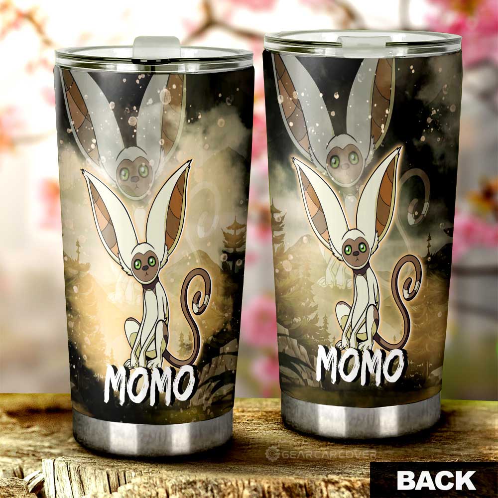 Momo Tumbler Cup Custom Avatar The Last Airbender Anime - Gearcarcover - 3