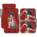 Momo Yaoyorozu Car Floor Mats Custom Anime My Hero Academia Car Accessories - Gearcarcover - 1