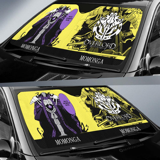 Momonga Car Sunshade Custom Overlord Anime For Car - Gearcarcover - 2