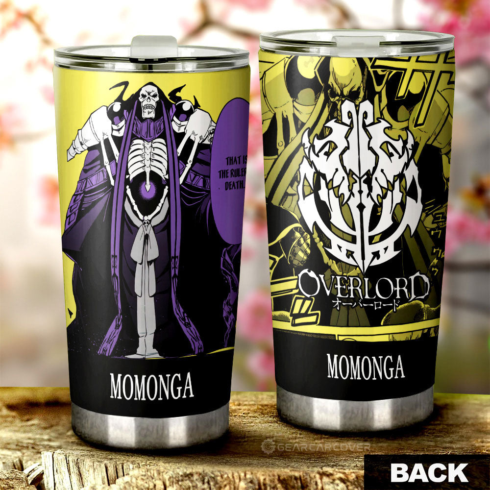 Momonga Tumbler Cup Custom Overlord Anime For Car - Gearcarcover - 1