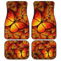 Monarch Butterfly Car Floor Mats Custom Cool Car Accessories - Gearcarcover - 1