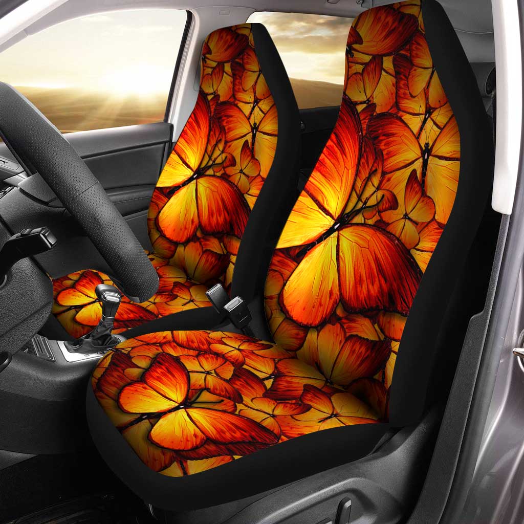 Monarch Butterfly Car Seat Covers Custom Car Accessories - Gearcarcover - 1