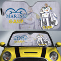 Monkey D Garp Car Sunshade Custom One Piece Anime Car Accessories - Gearcarcover - 1