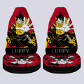 Monkey D Luffy Car Seat Covers Custom One Piece Anime Car Accessories - Gearcarcover - 4