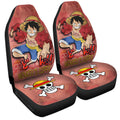 Monkey D Luffy Car Seat Covers Custom One Piece Anime Car Accessories - Gearcarcover - 1