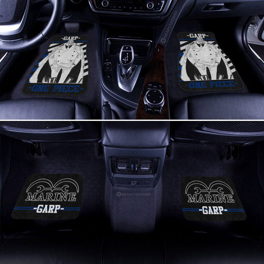 Monkey D. Garp Car Floor Mats Custom One Piece Anime Car Accessories - Gearcarcover - 1