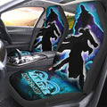 Monkey D. Garp Car Seat Covers Custom One Piece Anime Silhouette Style - Gearcarcover - 2