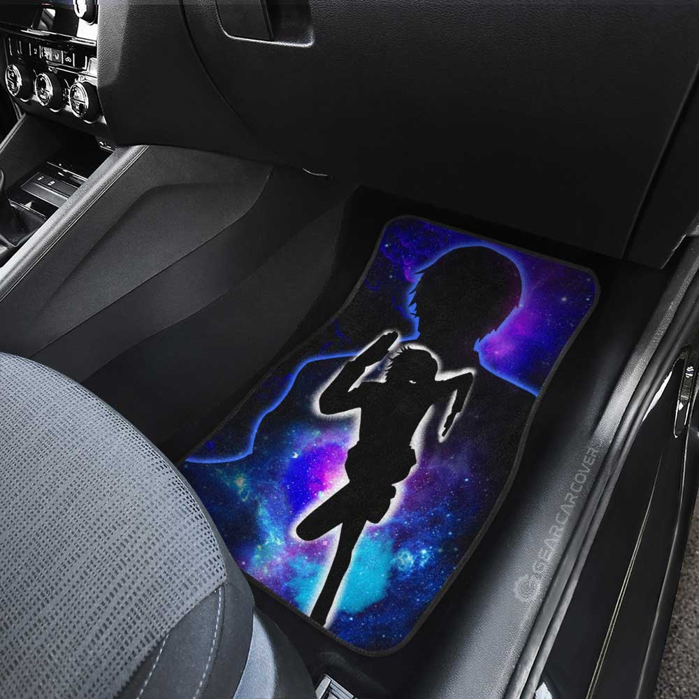 Monkey D. Luffy And Sanji Car Floor Mats Custom One Piece Anime Silhouette Style - Gearcarcover - 3