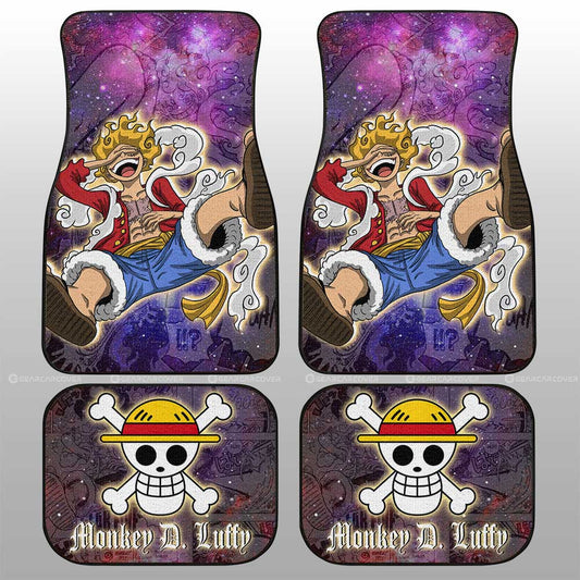 Monkey D. Luffy Car Floor Mats Custom One Piece Anime Car Accessories Manga Galaxy Style - Gearcarcover - 2